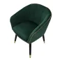 Fotel PARIS Zielony/Złoty 62 58 78 cm